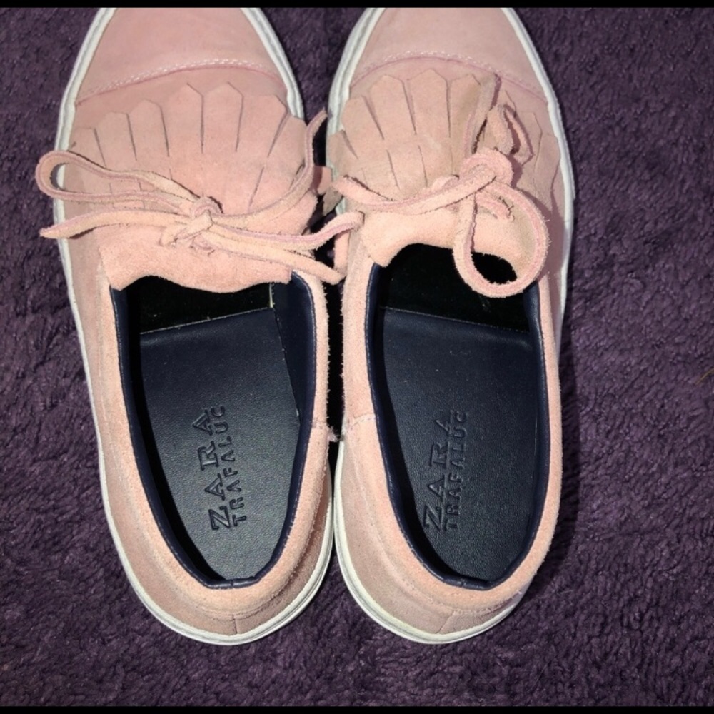 Zara pink sneakers